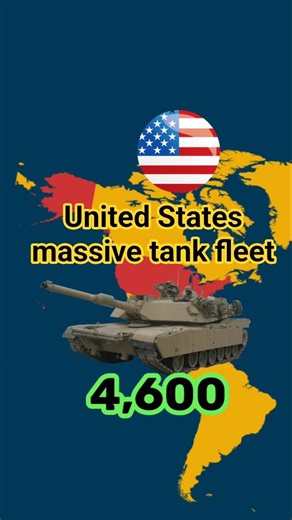 United States massive tank fleet.