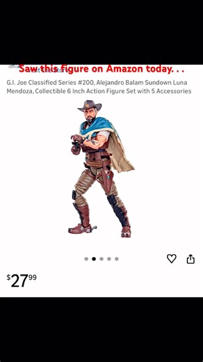 Saw This Cowboy Figure on Amazon Today… 🤠 #Shorts #rdr2 #actionfigures #reddeadredemption