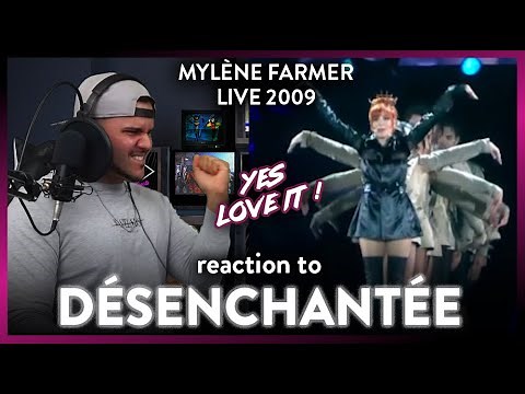 Mylène Farmer Reaction Désenchantée Stade de France (2009) I'M HOOKED! | Dereck Reacts