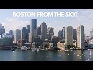 Boston from the Sky | Incredible Drone Footage 4K UHD