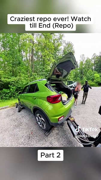 Craziest repo ever! Watch till End (Repo) #repo #towtruck #tow #fyp | repo