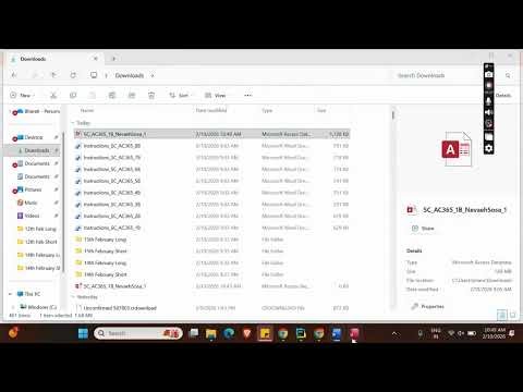 Access 365 | Module 1: SAM Project B Haverhills Neighborhood Association #shellycashman
