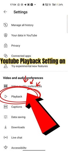 Youtube Playback Setting on #shorts#short #youtube #settings #tutorial#smartphone #tips #tech