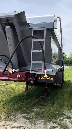 Tri Axle End Dump ⚠️🔥 #enddump #heavydutytrailer