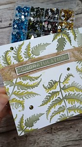 2.6K views · 36 reactions | Simple, yet effective. Create a stunning stencilled fern card with Helen Griffin, using her brand new Through The Trees collection. #helengriffin #simplymadecrafts #craftstash #throughthetrees #cardmaking | Craft Stash | Facebook