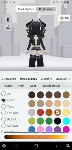 How to recolor a head #helpful #guide #roblox