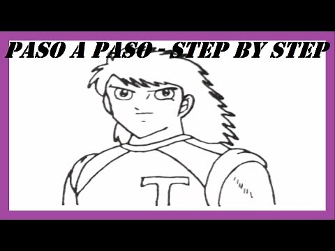 Como dibujar a Steve Hyuga l How to draw Steve Hyuga l Los Super Campeones