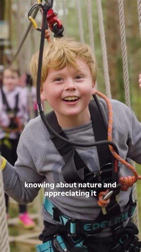 Step into adventure and experience the world around us! 🍃 #goape #davidattenborough