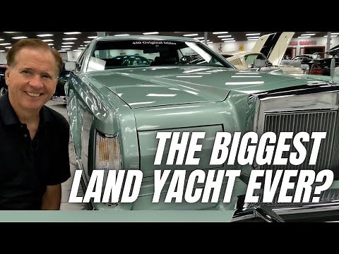 This 1977 Lincoln Mk V is massive!