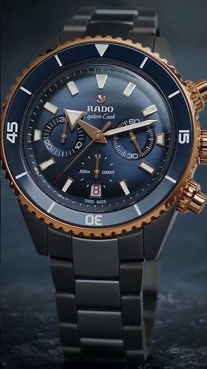 Rado Captain Cook High-Tech Ceramic Chronograph