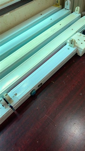 Fluorescent lights can grow