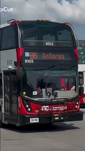 OC Transpo Route 86 Antares external announcement 📢📢📢📢