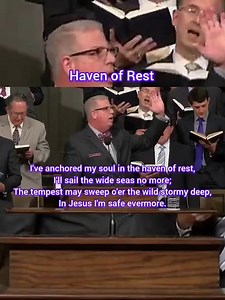 I’ve anchored my soul in the Haven of Rest—Jesus is my peace! ⚓🙏 Share this calm! #HymnswithSAF #HavenOfRest #ChristianMusic #Worship #FaithPeace #FaithCommunity #HymnOfRest #ThursdayWorship | SAF Hymns & Worship