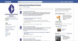 School Briefs: District Adds Facebook Page; Invites Governor to Hartland; Gets Winterfest Review