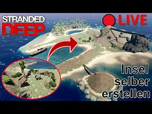 🔴 Insel mit Dorf und Hafen bauen 🌴 Kartografer 🌴 Stranded Deep 2021 | Deutsch | Bolle | 0.76