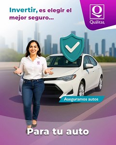 🚗 Lo que protege tu auto es una buena decisión. Contrata tu seguro con Quálitas y elige respaldo, atención y confianza. #AseguramosAutosCuidamosPersonas | Quálitas Compañía de Seguros