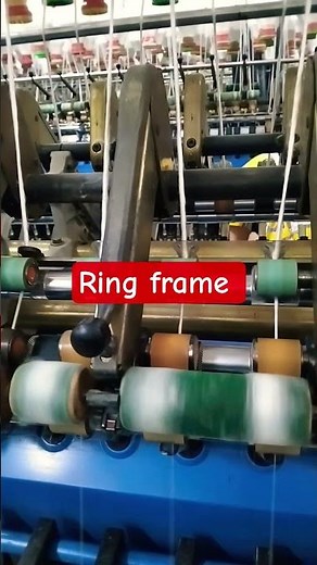 Ring frame #machine #textile