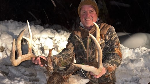 Pennsylvania hunter finds buck of a lifetime with his flintlock rifle