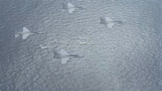 ⁨YOUR AIR FORCE IN ACTION | Four FA-50PH fighter jets of the Philippine Air Force flew in formation over the West Philippine Sea on September 13, 2025, as part of the 11th Multilateral Maritime Cooperative Activity (MMCA). The jets executed three precision flypasts above warships from the Philippines, United States, and Japan, demonstrating strong multilateral maritime cooperation. (Video Courtesy of 5th Fighter Wing) #FocusPAF #GuardiansOfOurPreciousSkies #PAFYouCanTrust #OneAFPOnePhilippines #