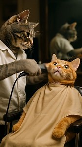 Storytime: How I became a Sphynx… Original by @dd_greem — Use it? Tag it. #catreels #viralreels #funnycat #catmeme #sphynxcat #beforeafter #reelshumor #cattransformation #wouldyoupay #ddsgang Would you still pay if this was your barber? | dd._.tattoo