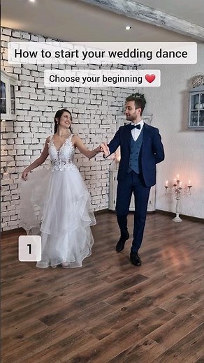 How to start your wedding dance ❤️ #weddingdance