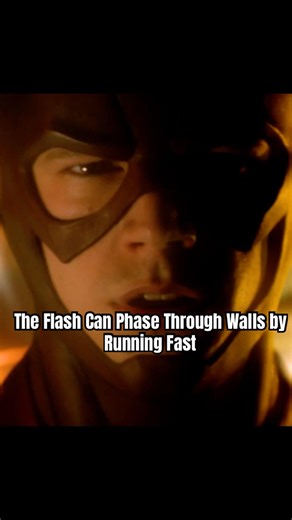The Flash Can Phase Through Walls by Running Fast#theflash #shortvideo #barryallen