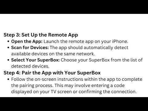 How To Control Superbox with iPhone – Remote App Pairing Guide
