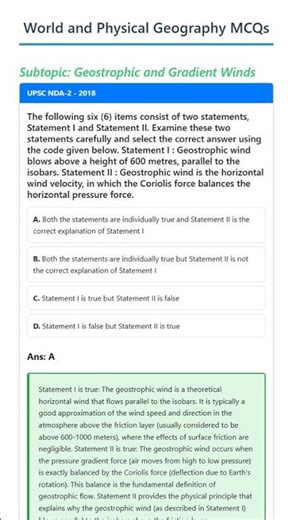 Geostrophic and Gradient Winds