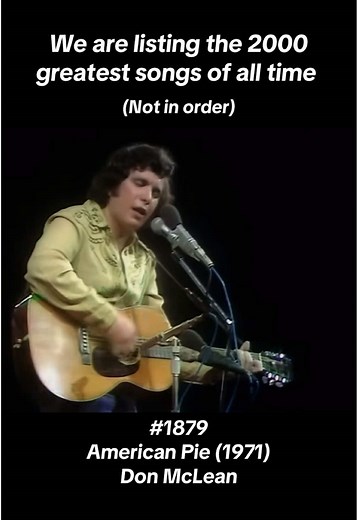 American Pie: A Folk-Rock Classic by Don McLean