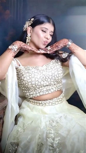 👉 Full bridal makeup tutorial step by step /hd makeup /3d makeup /Reception Bride Look #shorts