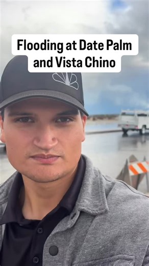 9.9K views · 1K reactions | Storm Watch: Nov 15 - An area that is prone to flooding is always the intersection of Date Palm and Vista Chino. Brett Rosen is here at about 3:15 p.m. to show us current flooding levels | NBC Palm Springs | Facebook