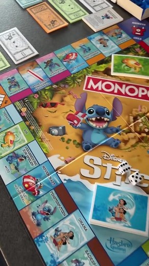 Stitch Monopoly: A Fun Family Game Experience