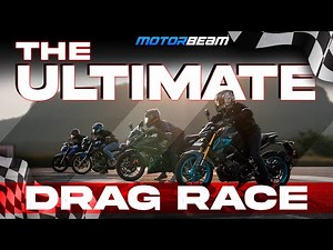 Bajaj Pulsar F250 vs Yamaha FZS 25 vs Yamaha MT-15 vs TVS Apache RTR 200 4V - Drag Race | MotorBeam