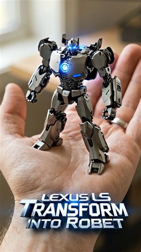 Lexus LS Transforms Into Battle Robot 🤖 | AI Cinematic Short