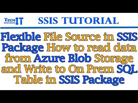 Flexible File Source in SSIS Package-How to read data from Azure Blob Storage and Write to On Prem