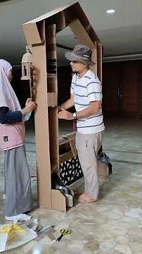 How to make a cool cardboard photobooth
