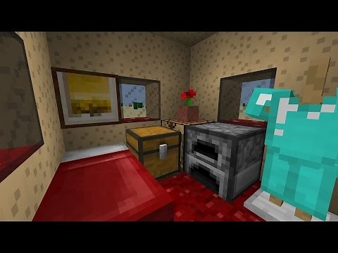 Mushroom House - A Minecraft House In Minutes