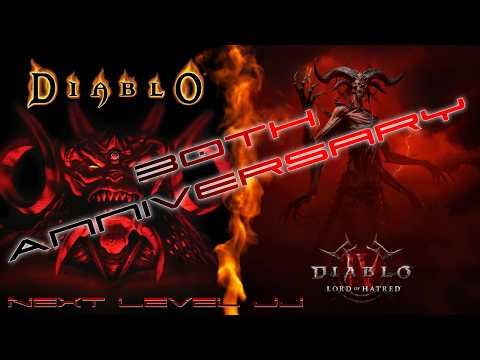 🔴 Live - Diablo 30th Anniversary - We play Diablo 1 and Diablo 4 back to back