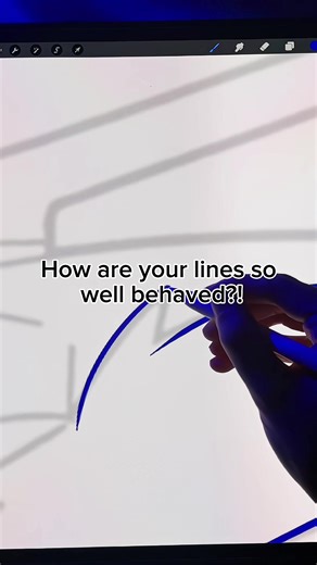 My lineart settings in Procreate #procreate | Procreate