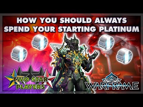 What you should ALWAYS spend your 50 starting Platinum on in Warframe | Two Star Players