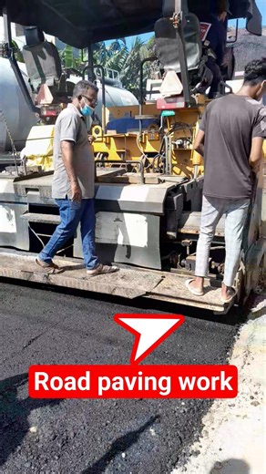 Road paving work #road #wark #china #marking