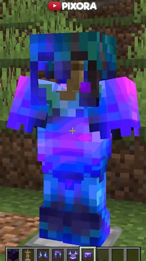 The magic of Glowing Armor in Minecraft! ✨ #minecraft #shorts #gaming