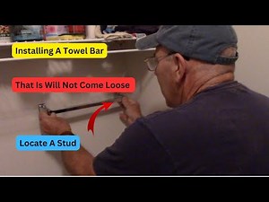 How To Install A Towel Rack On Drywall