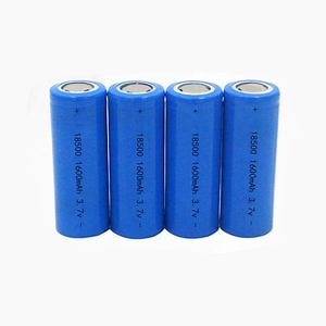 [Hot Item] Factory Price 18500 3.7V Lithium Battery 1500mAh Full Capacity Rechargeable Battery