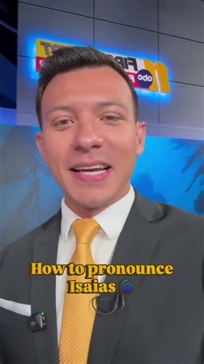 How to pronounce Isaias, the newest Tropical Storm