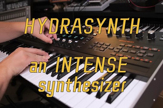 HYDRASYNTH FIRST IMPRESSIONS – This is an INTENSE synthesizer