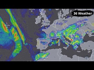 Europe Weather | March 18 , 2025 - ECMWF Model , Precipitation ( Rain Storms ) In Europe
