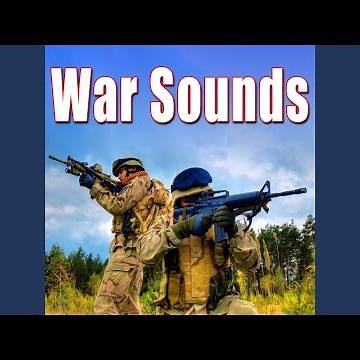 War Scene with Heavy Gunfire Ambience