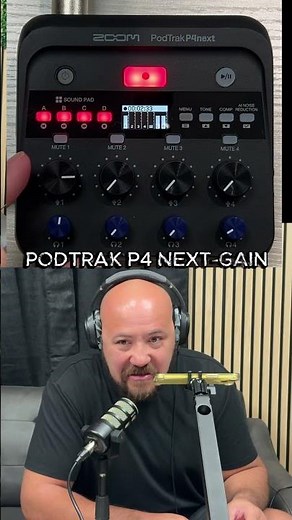 ZOOM PODTRAK P4 NEXT GAIN QUALITY