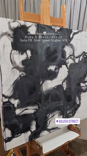 Ruby R Scott on Instagram: "This is the beginning of a painting. It consists of layers and layers of love. I'm an intuitive artist. So, let's watch together, where this painting takes us. Arts a Daisy Gallery LLC - Ruby R Scott - Artist Suite 218 Silver Street Studios 2000 Edwards Street Houston TX 77007 RubyRScott@ArtsaDaisyGallery.com Www.ArtsaDaisyGallery.com #houstonheightslife #luxuryartwork #artcollectorsanddealers #commercialart #interiorarthou"